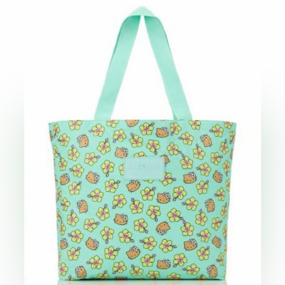 ⭐️SOLD⭐️ Aloha Collection 💚 Hibiscus Hello Kitty Day Tripper - Picture 2 of 6